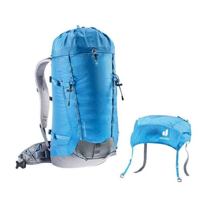 Papaya-Navy/Reef-Graphite Deuter Guide Lite 30+