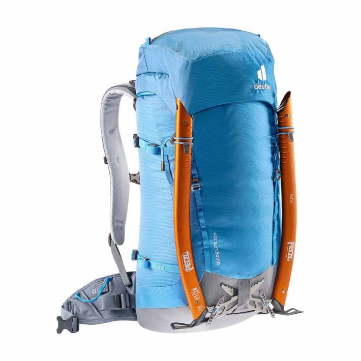 Papaya-Navy/Reef-Graphite Deuter Guide Lite 30+