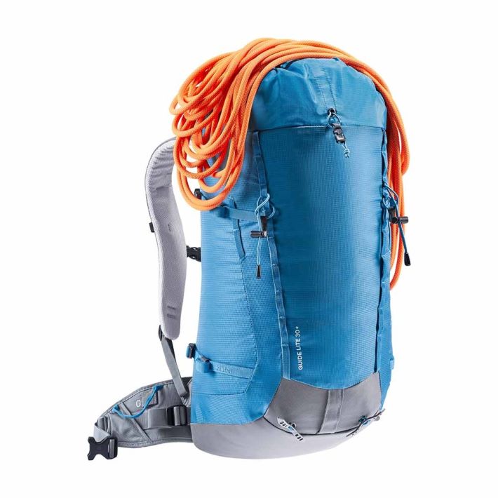 Papaya-Navy/Reef-Graphite Deuter Guide Lite 30+