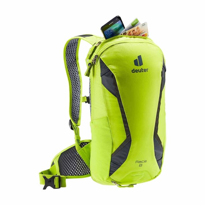 Race Azure-Lapis/Black/Citrus-Graphite Deuter