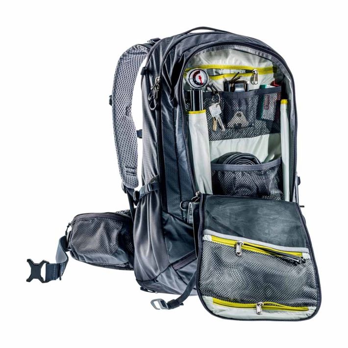 Black-Graphite Trans Alpine Pro 28 Deuter
