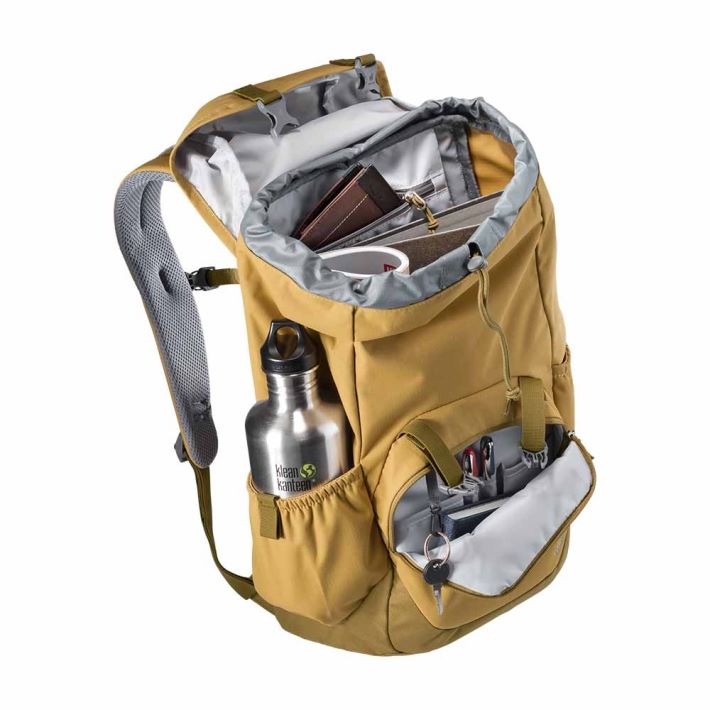 Walker 20 Graphite-Black/Caramel-Clay/Jade-Ivy Deuter