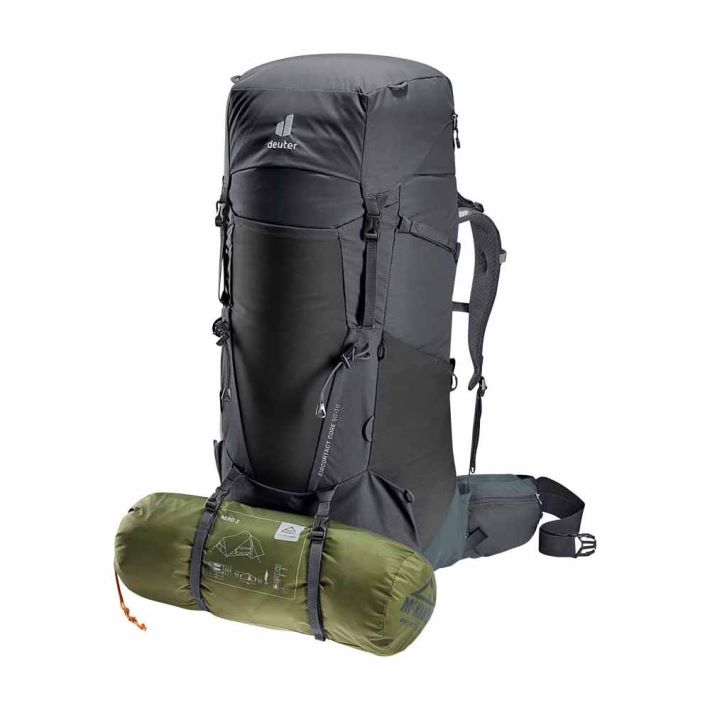Deuter Graphite-Shale/Almond-Teal Aircontact Core 50+10