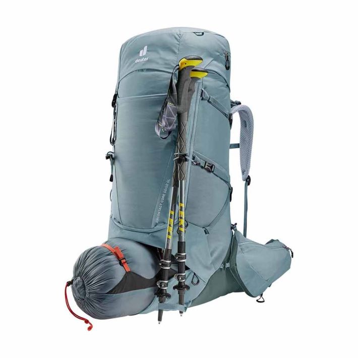 Shale-Ivy/Jade-Graphite Aircontact Core 55+SL Deuter