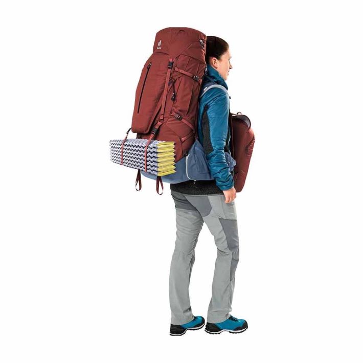 Aircontact X 60+15 SL Redwood-Ink Deuter